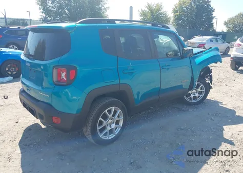2021 Jeep Renegade Limited 4X4 из США, поврежденный, VIN ZACNJDD10MPM27463